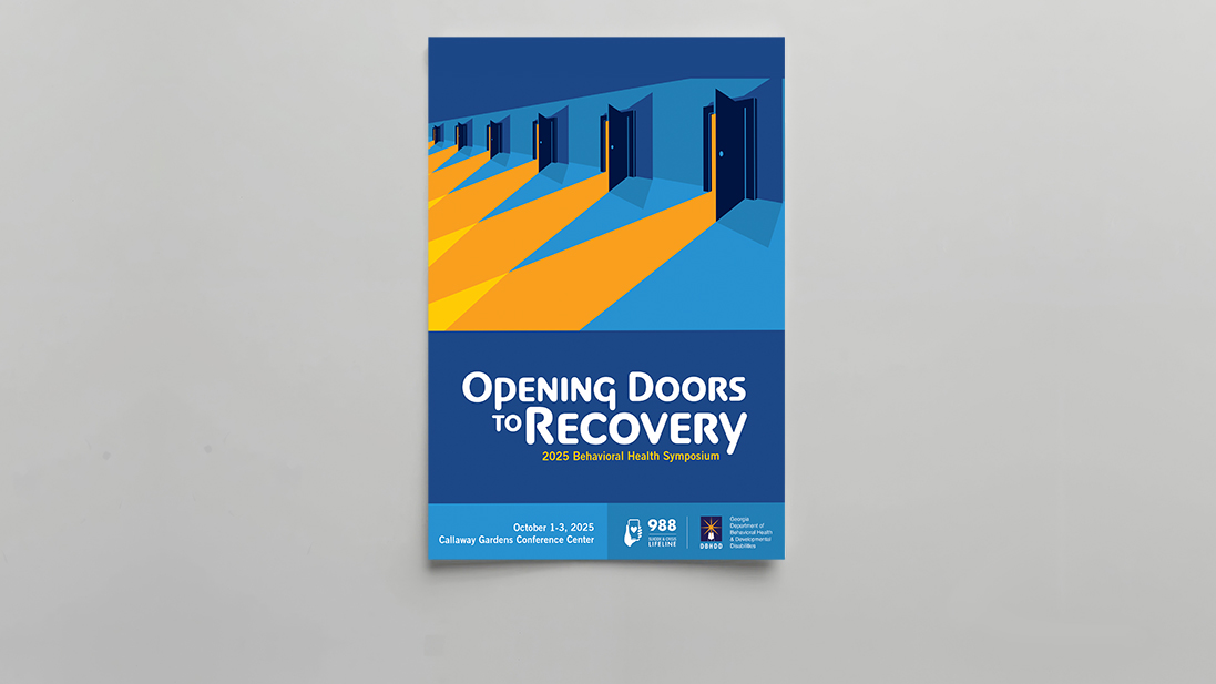 Cover for DBHDD Symposium Agenda